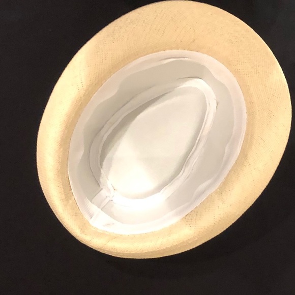 New Fedora Hat with Black Leather Belted Kids Size - Picture 4 of 8